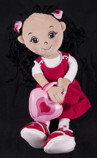 Gymboree Gymbelle Melissa Valentine Girl Doll 2003 Plush